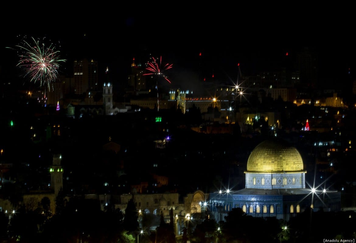 New Year celebrations in Jerusalem Middle East Monitor