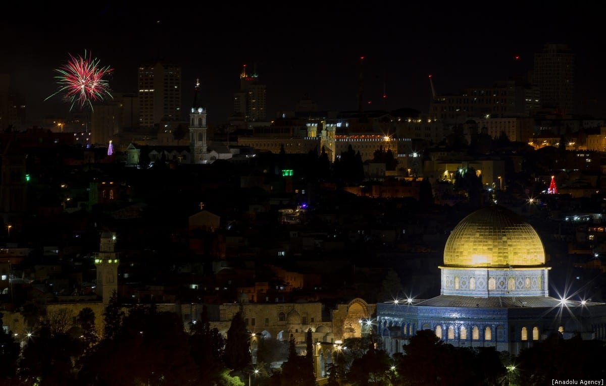 New Year celebrations in Jerusalem Middle East Monitor