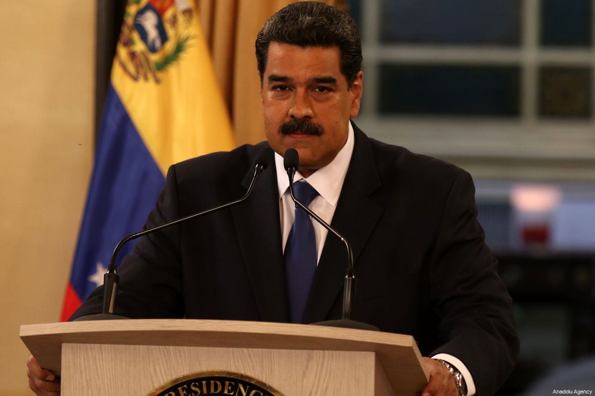 Venezuelan President Nicolas Maduro in Caracas, Venezuela on 8 February 2019 [Lokman İlhan/Anadolu Agency]