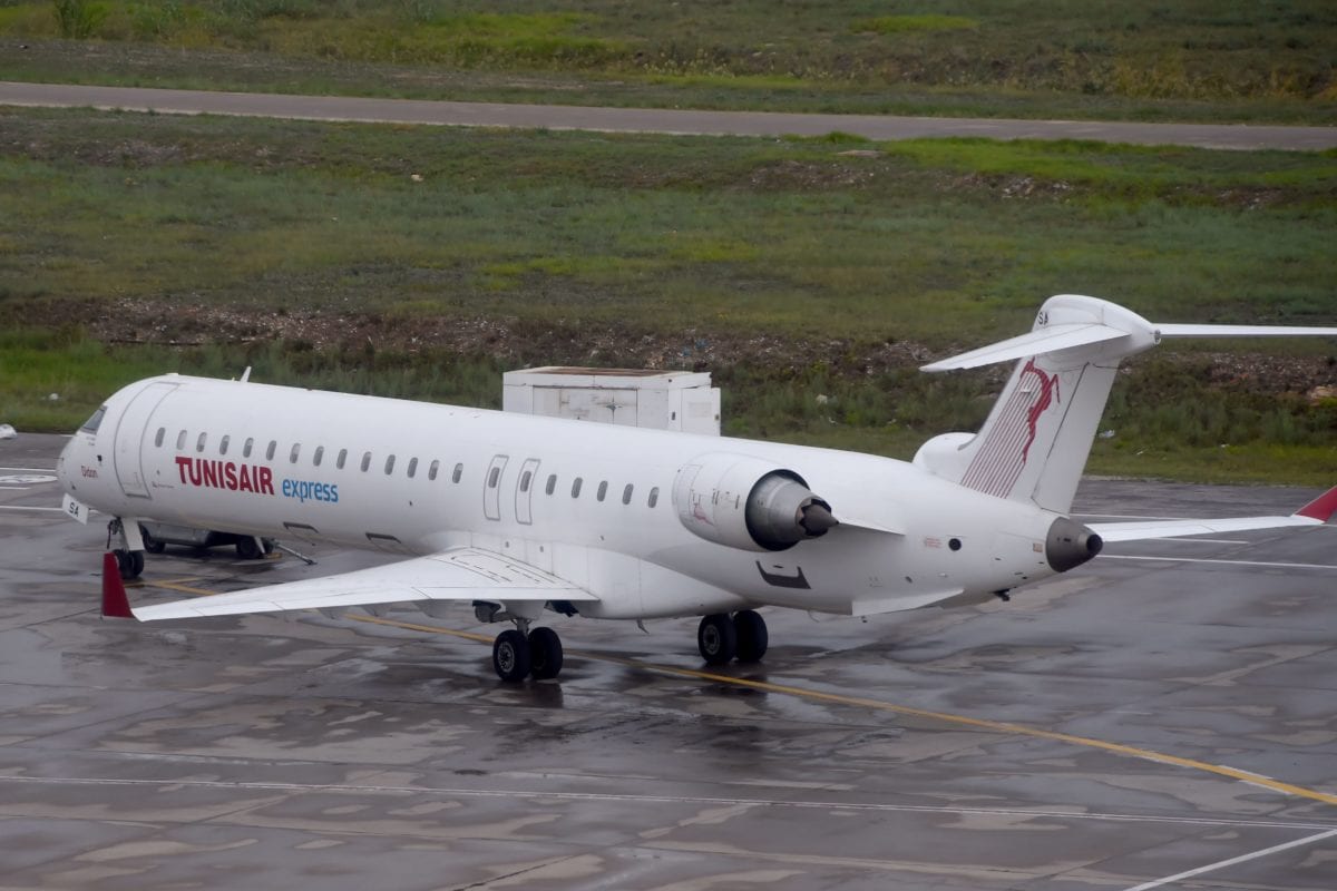 A Tunisair plane park on a tarmac at Tunis-Carthage International in Tunis ON 15, 2015 [AFP PHOTO / FETHI BELAID / Getty]