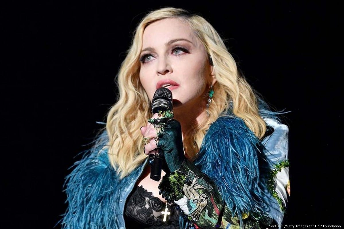 American pop superstar Madonna in France on 26 July 2017 [Venturelli/Getty Images for LDC Foundation