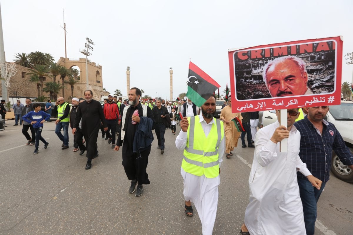 Libya: 443 killed, 2,100 injured since Haftar attack on Tripoli ...