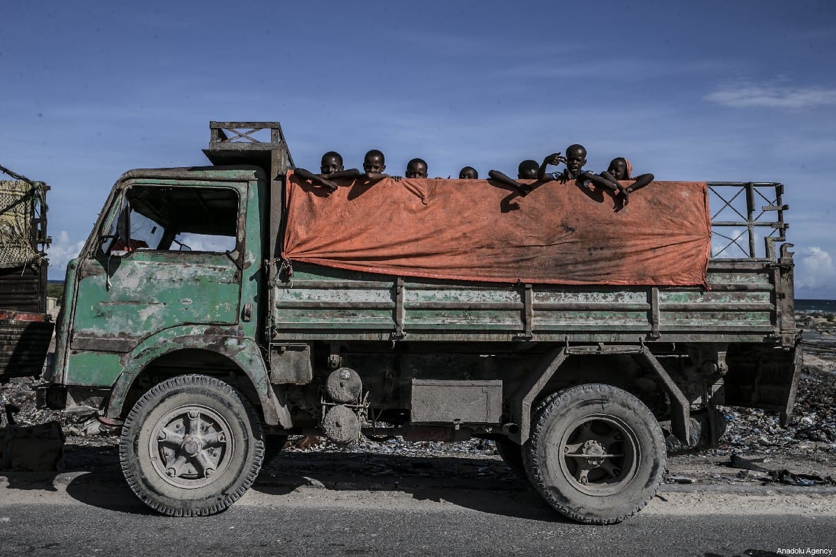 General view of the streets in Mogadishu, Somalia on May 18, 2019 [Cem Genco/Anadolu Agency]