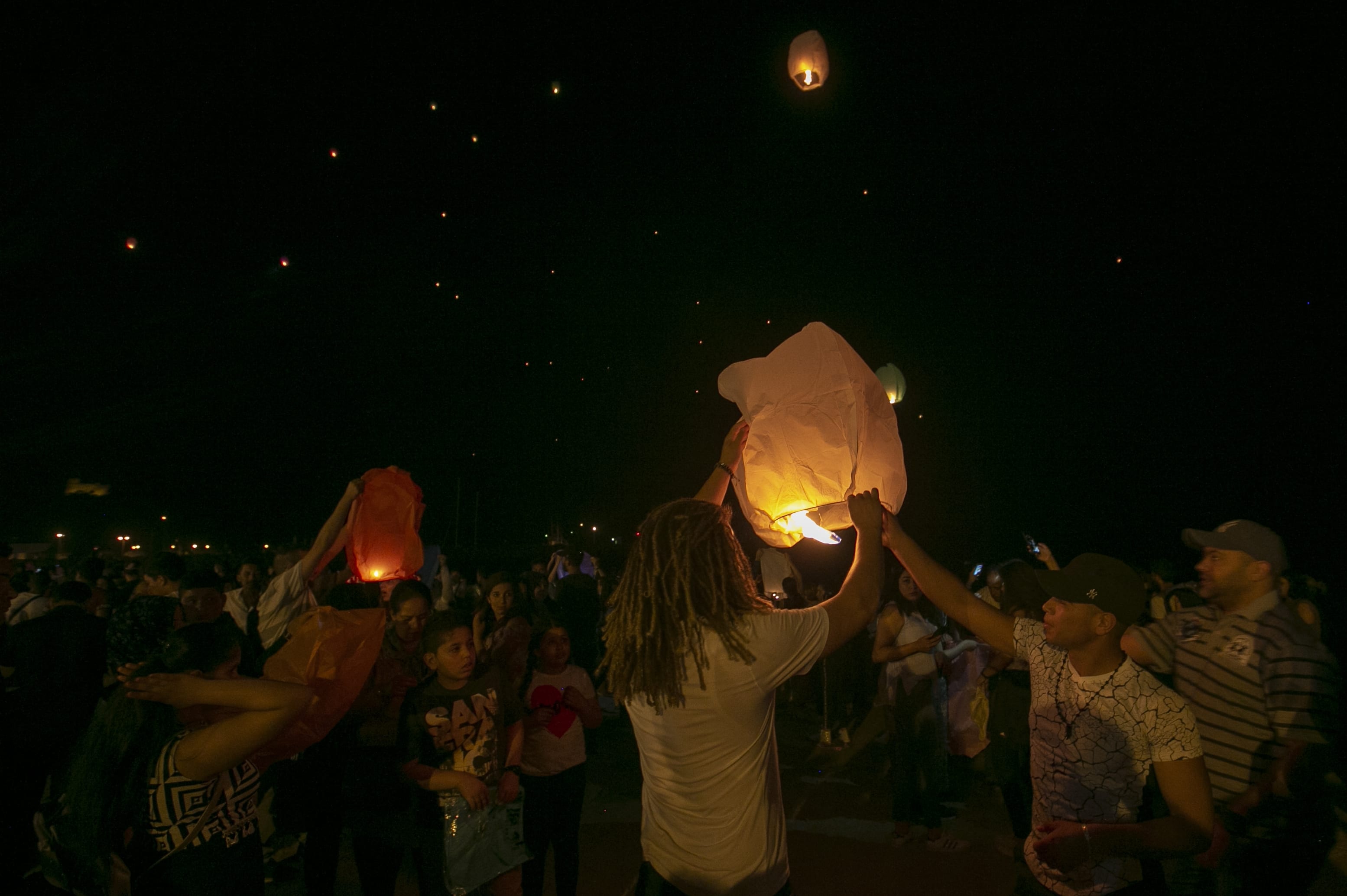 Sky lanterns over Tunisia Middle East Monitor