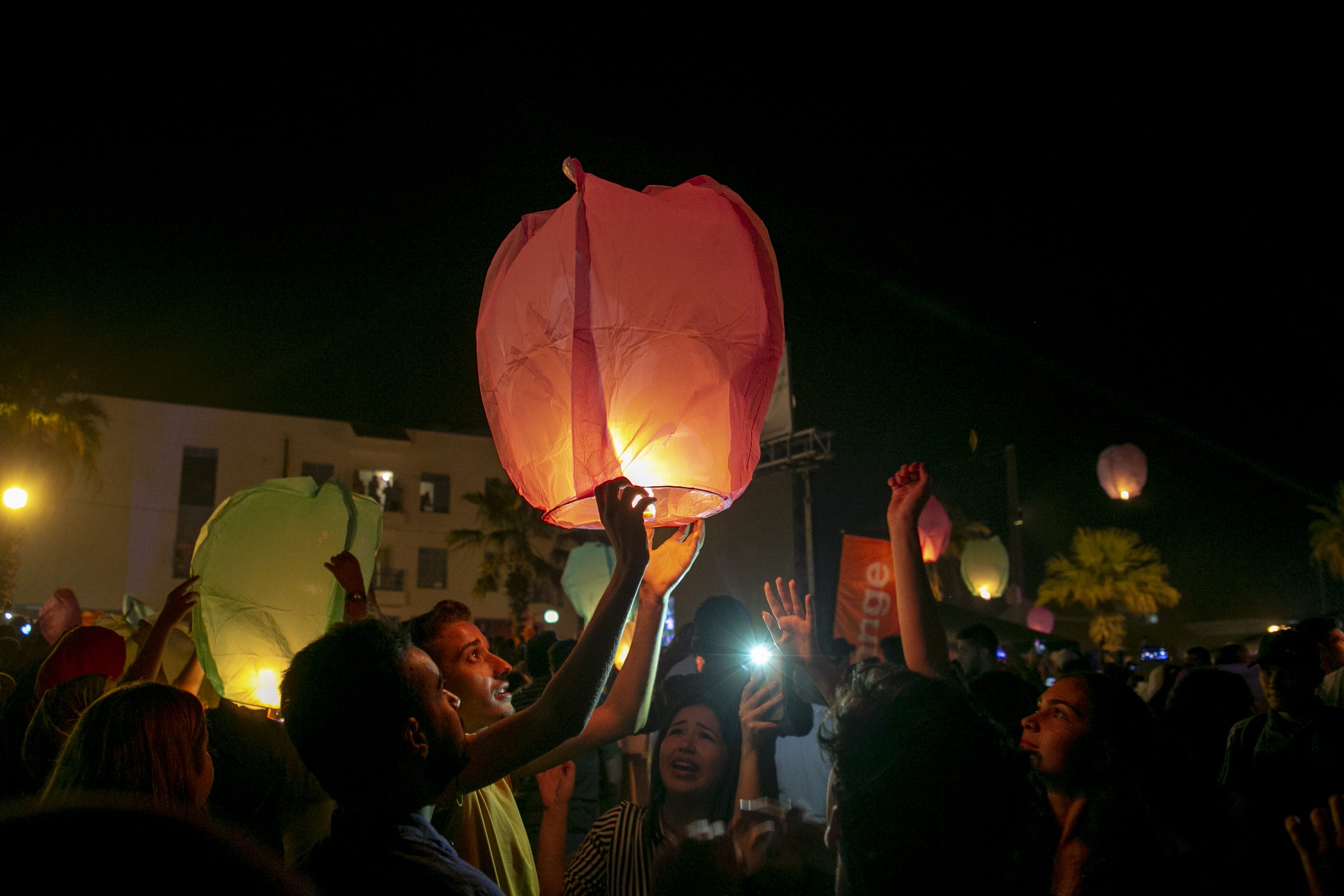 Sky lanterns over Tunisia Middle East Monitor