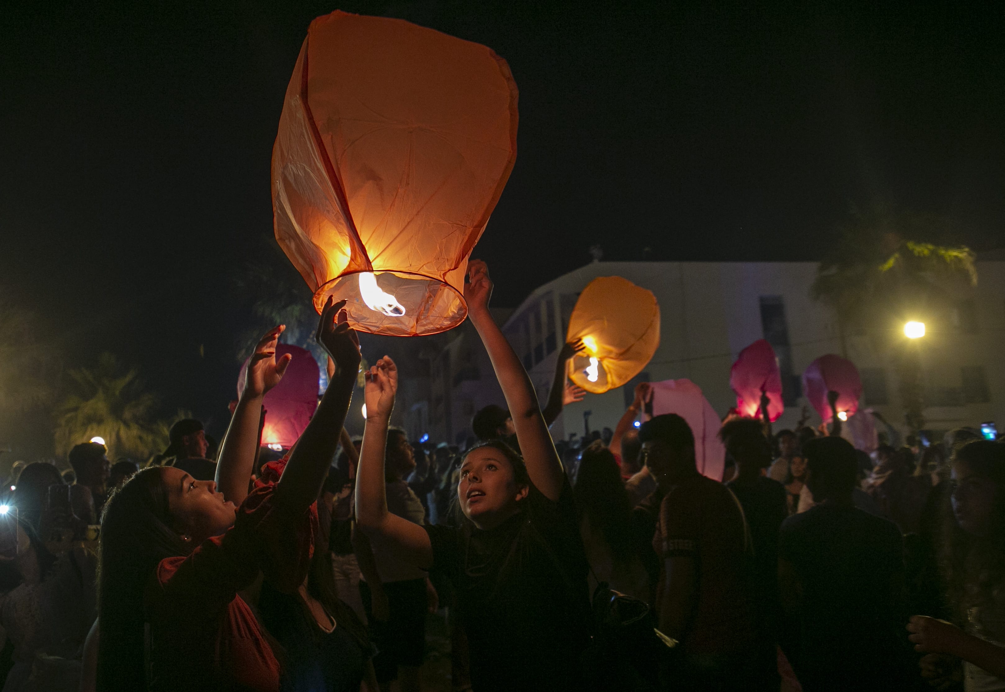 Sky lanterns over Tunisia Middle East Monitor
