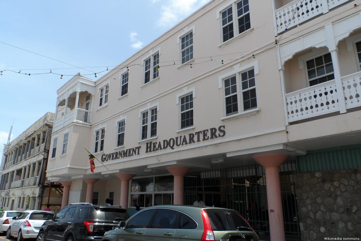 Saint Kitts and Nevis government headquarters [Wikimedia Commons]