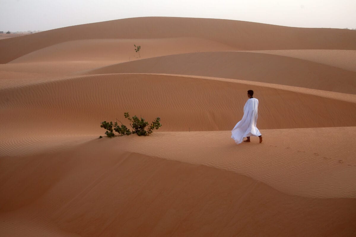 Desert in Mauritania, August 2019 [Özkan Bilgin/Anadolu Agency]