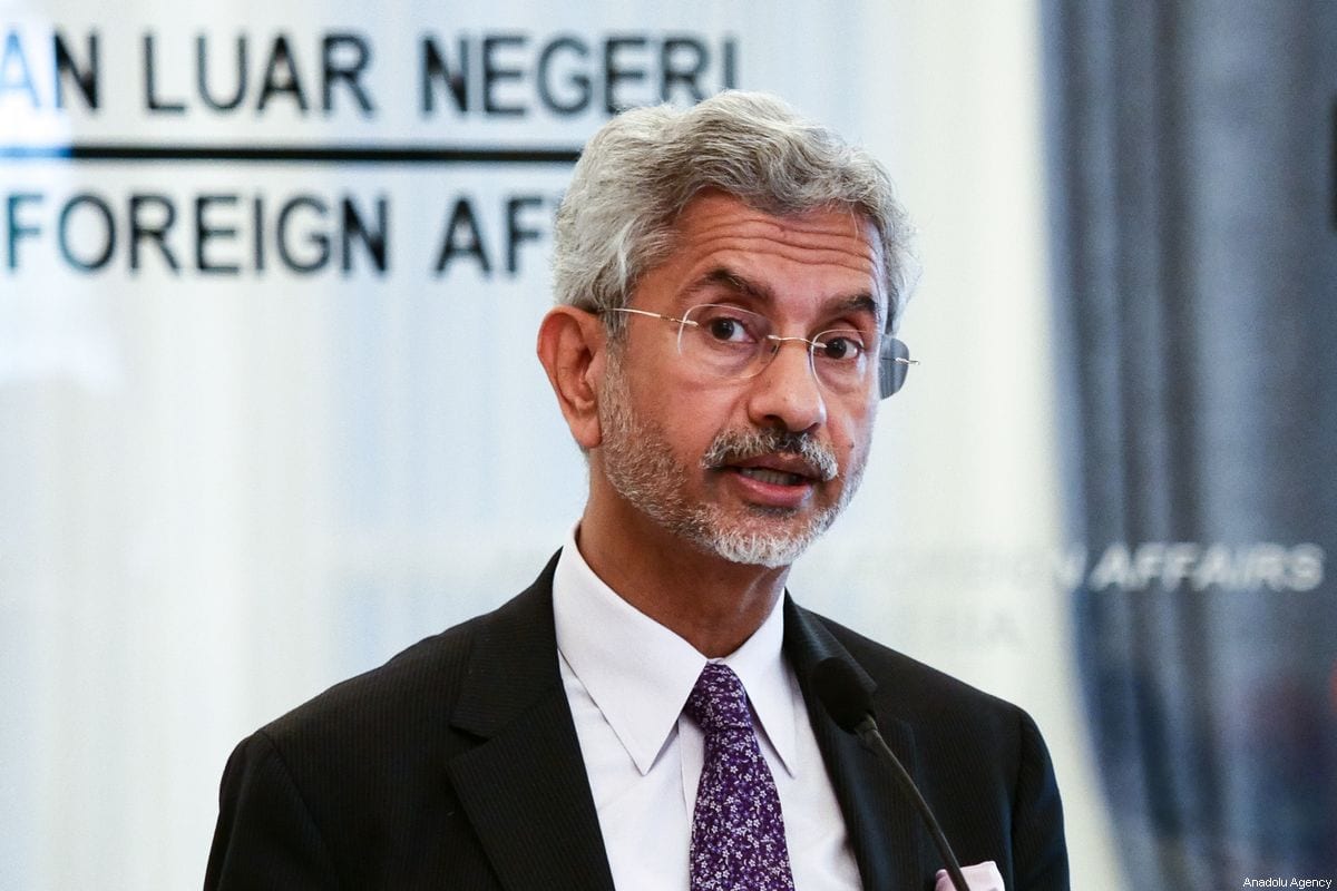 Indian Foreign Minister, Subrahmanyam Jaishankar in Jakarta, Indonesia on 5 September 2019 [Anton Raharjo/Anadolu Agency]