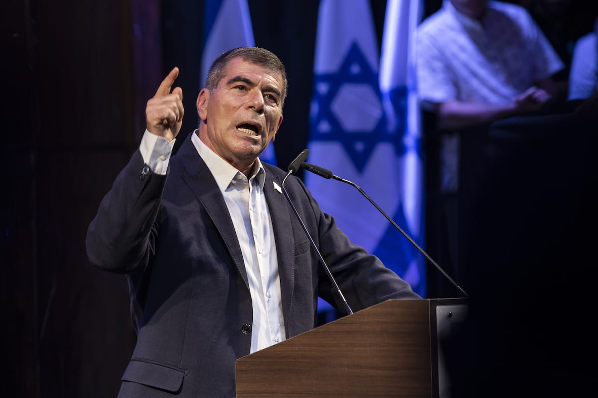 Isreal FM Gabi Ashkenazi in Tel Aviv, on 15 September 2019 [Faiz Abu Rmeleh/Anadolu Agency]