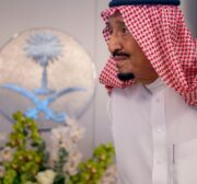 King of Saudi Arabia, Salman bin Abdulaziz in Jeddah, Saudi Arabia on 25 September 2019 [Bandar Algaloud/Kingdom Council/Anadolu Agency]