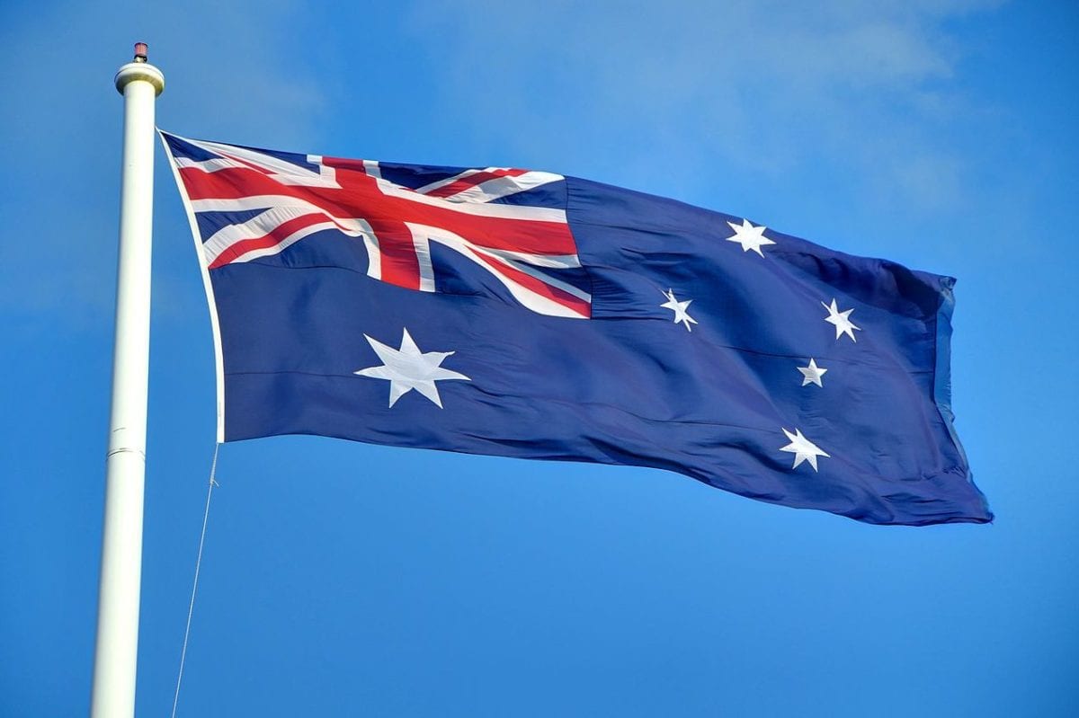 Australian flag seen flying in Toowoomba, Queensland [Photo: Lachlan Fearnley / Wikimedia]