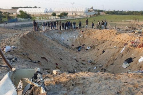 A Palestinian house was destroyed, killing 8 members of same family, after Israel carried out air strikes in Gaza on 14 November 2019