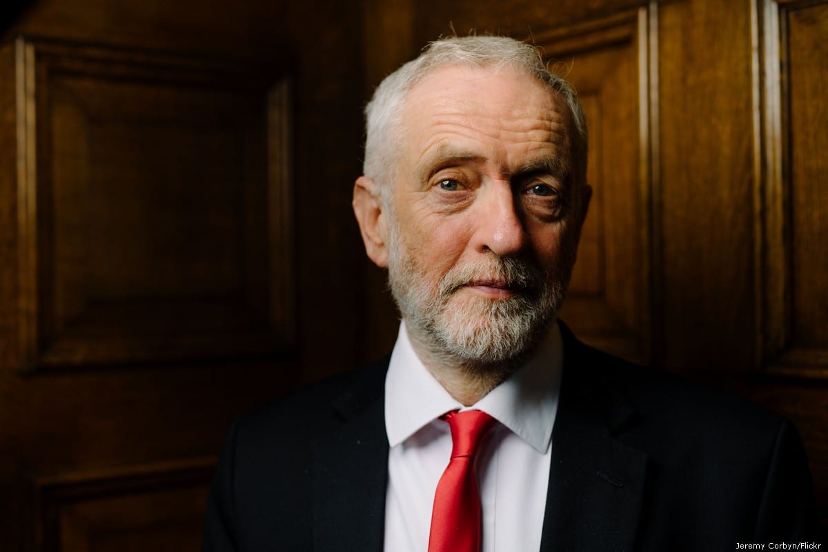 Labour Party leader Jeremy Corbyn