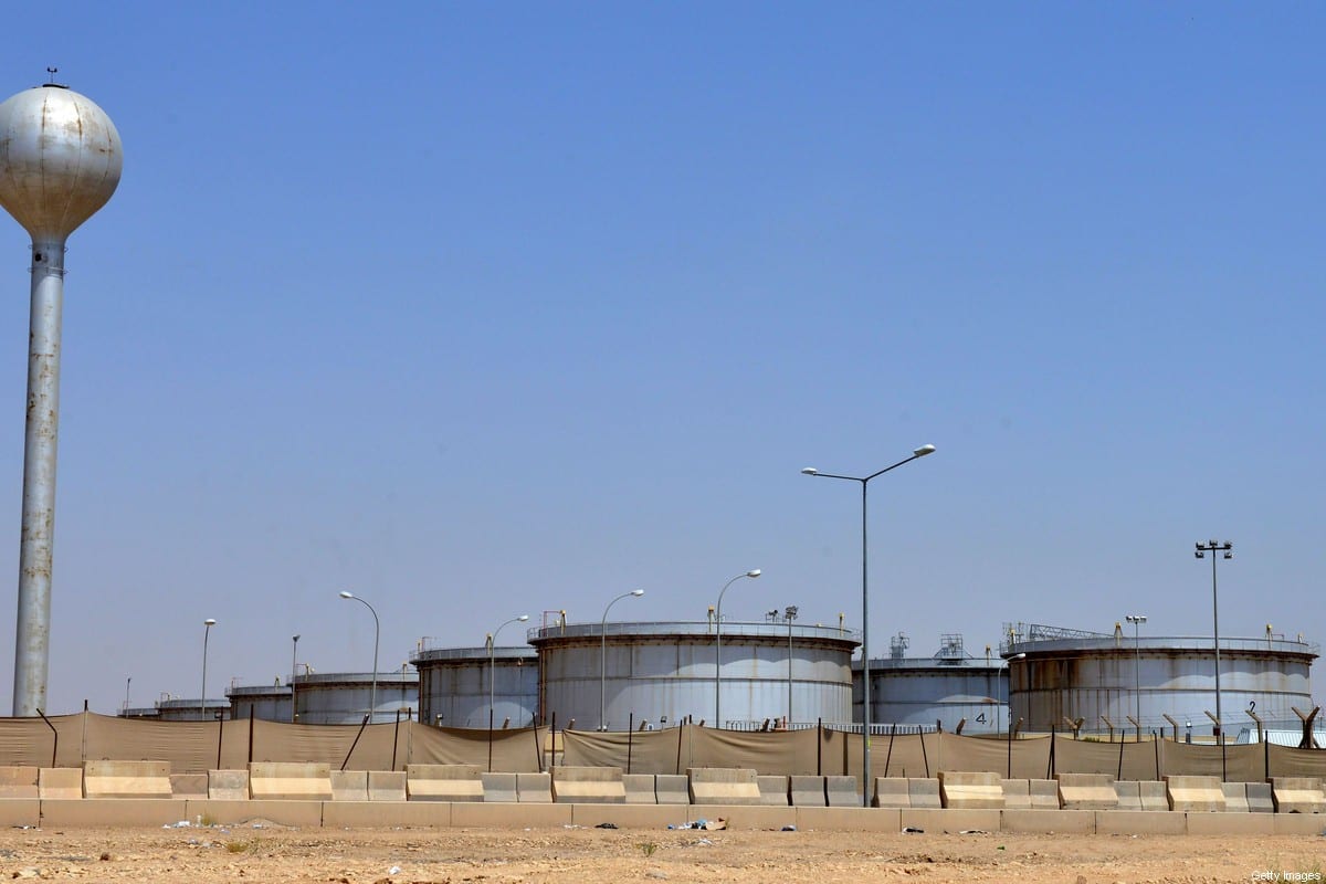 Aramco oil facility in Riyadh, Saudi Arabia on 15 September 2019 [FAYEZ NURELDINE/AFP/Getty Images]