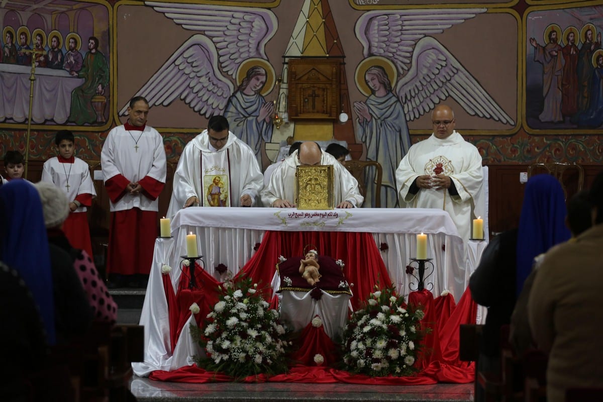 Christmas mass in Gaza Middle East Monitor