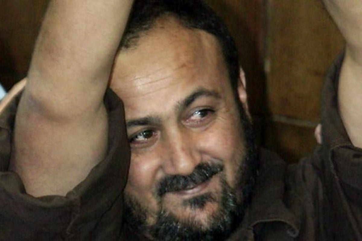 Imprisoned senior Fatah leader, Marwan Barghouti