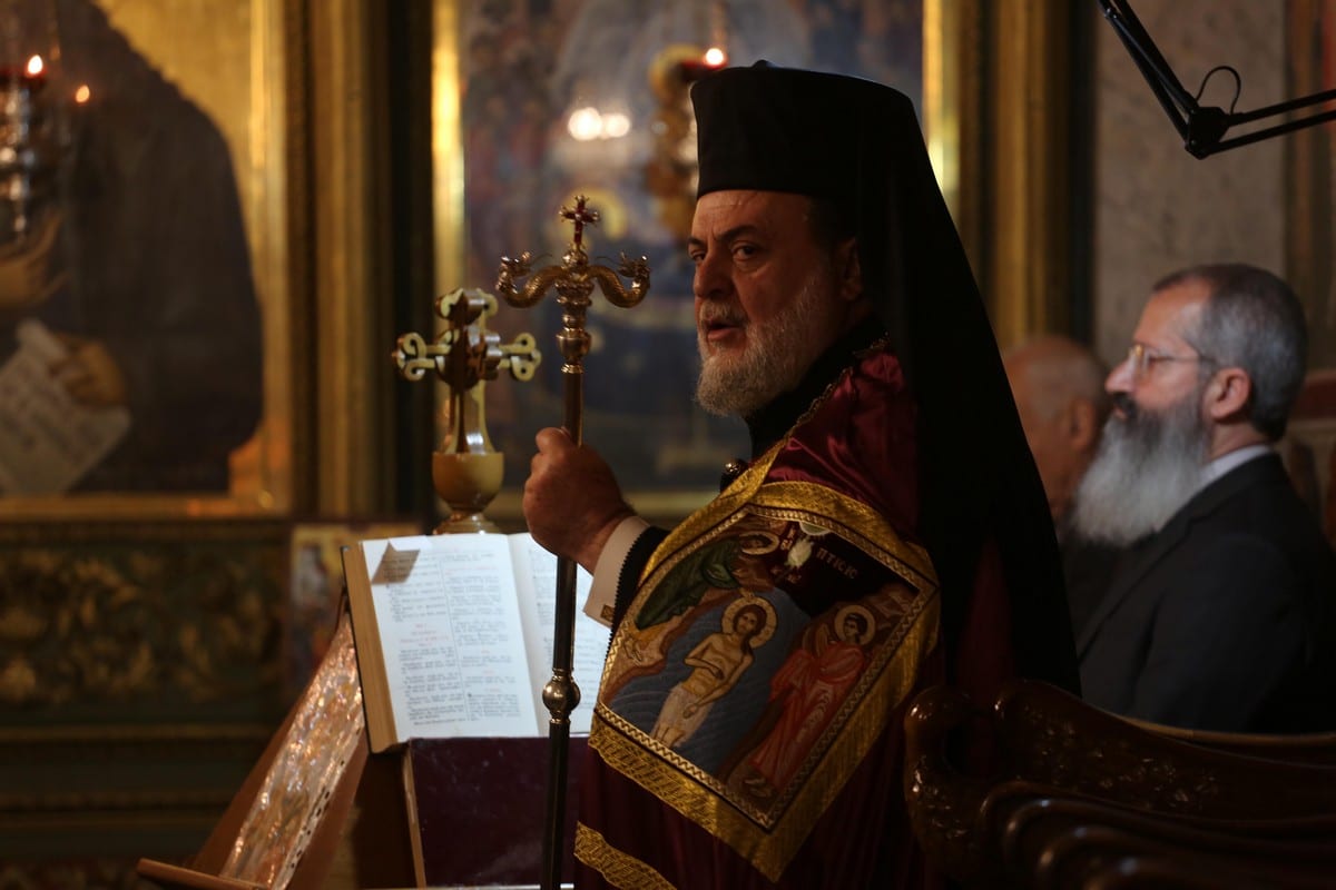 Gaza Greek Orthodox celebrate Christmas Mass Middle East Monitor