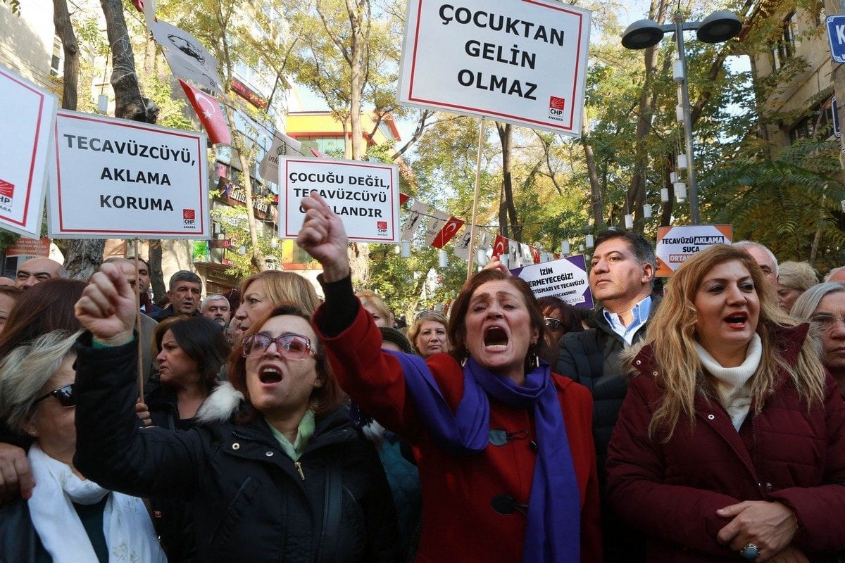 Turkey to debate new \u2018marry your rapist\u2019 law in parliament \u2013 Middle ...