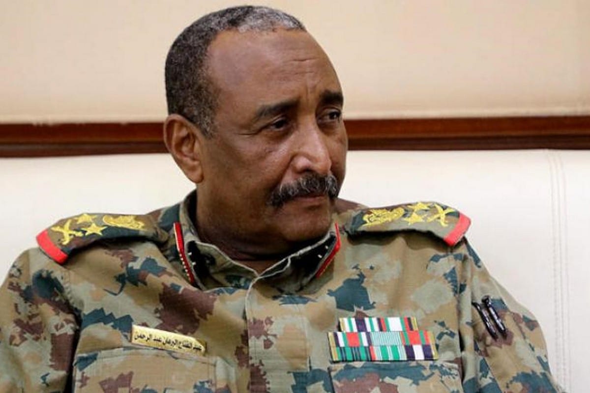 Sudanese leader General Abdel Fattah Al-Burhan, 5 February 2020