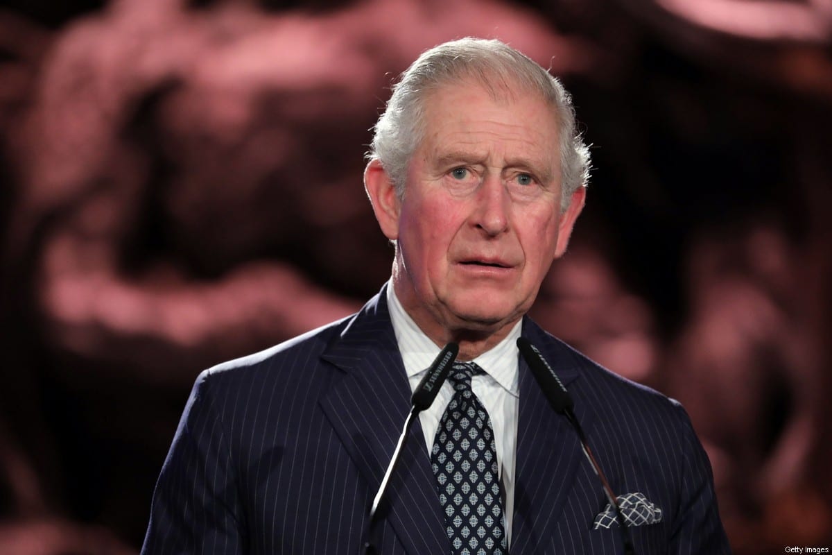 Britain's Prince Charles delivers a speech during the Fifth World Holocaust Forum at the Yad Vashem Holocaust memorial museum in Jerusalem on January 23, 2020 [ABIR SULTAN/POOL/AFP via Getty Images]