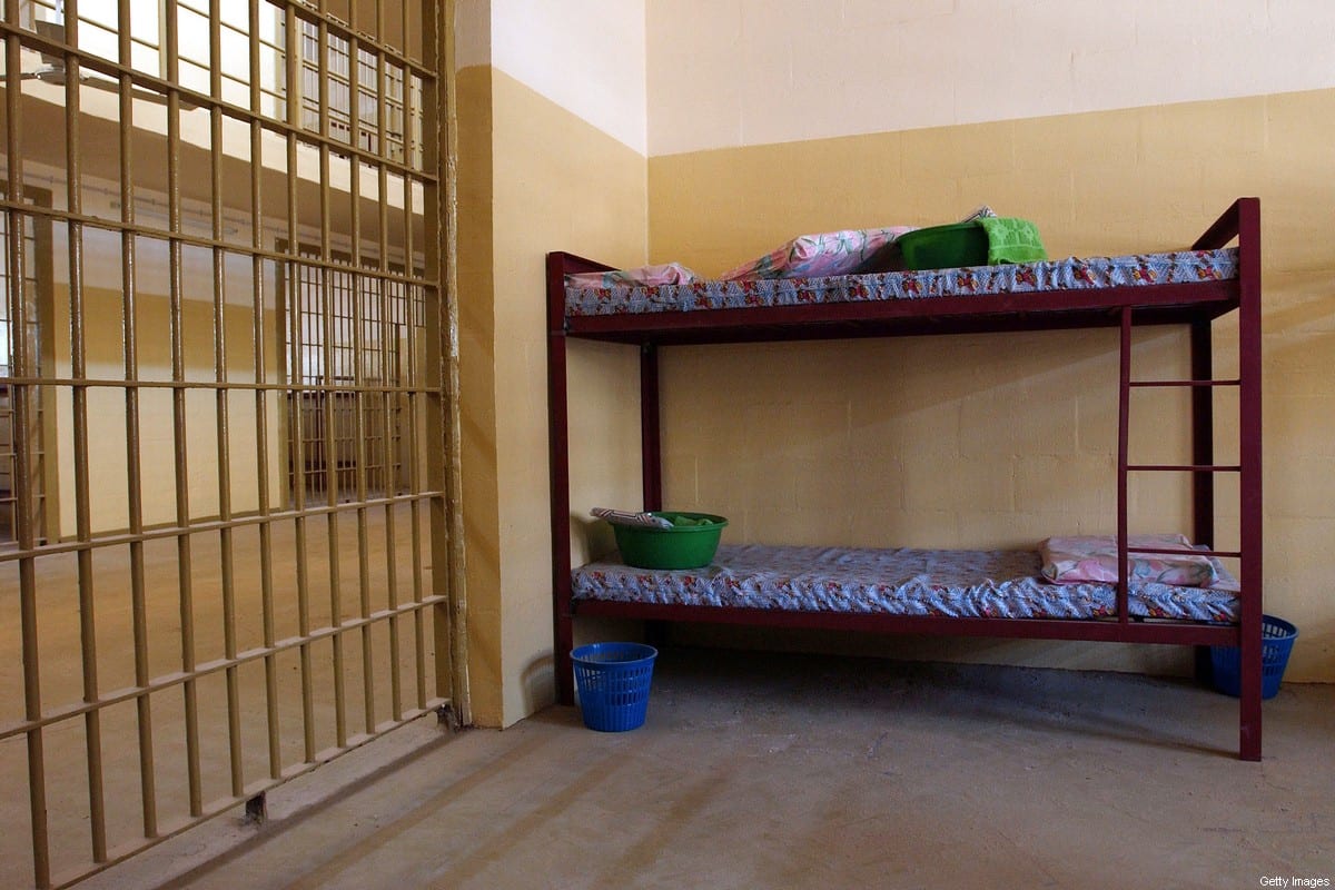 A cell is seen within the former Abu Ghraib prison on 4 August 2003 in Baghdad, Iraq [Scott Nelson/Getty Images]