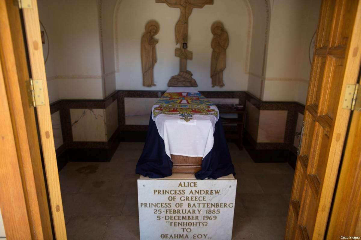 Mount Of Olives Burial Place Of Princess Alice Of Battenberg Middle