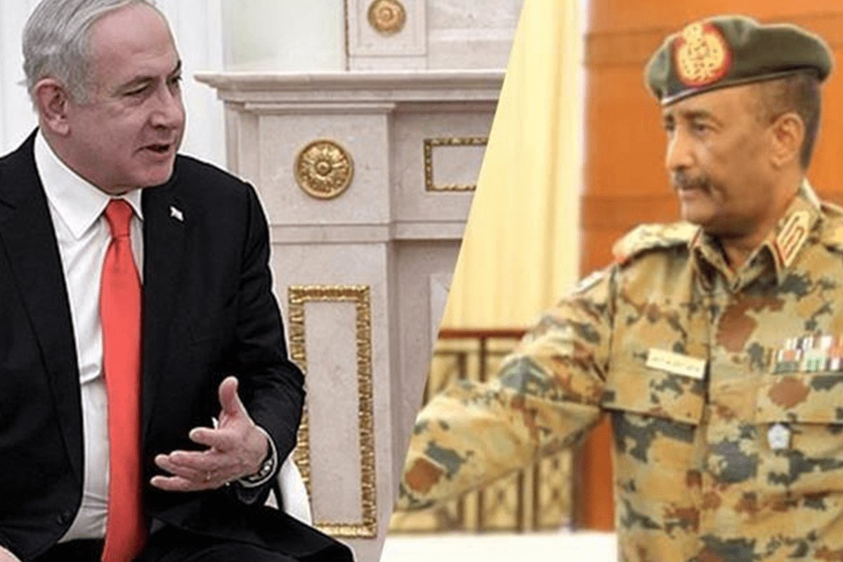 Israeli Prime Minister Benjamin Netanyahu held talks with Abdel Fattah al-Burhan, head of Sudan's sovereign council [AA]