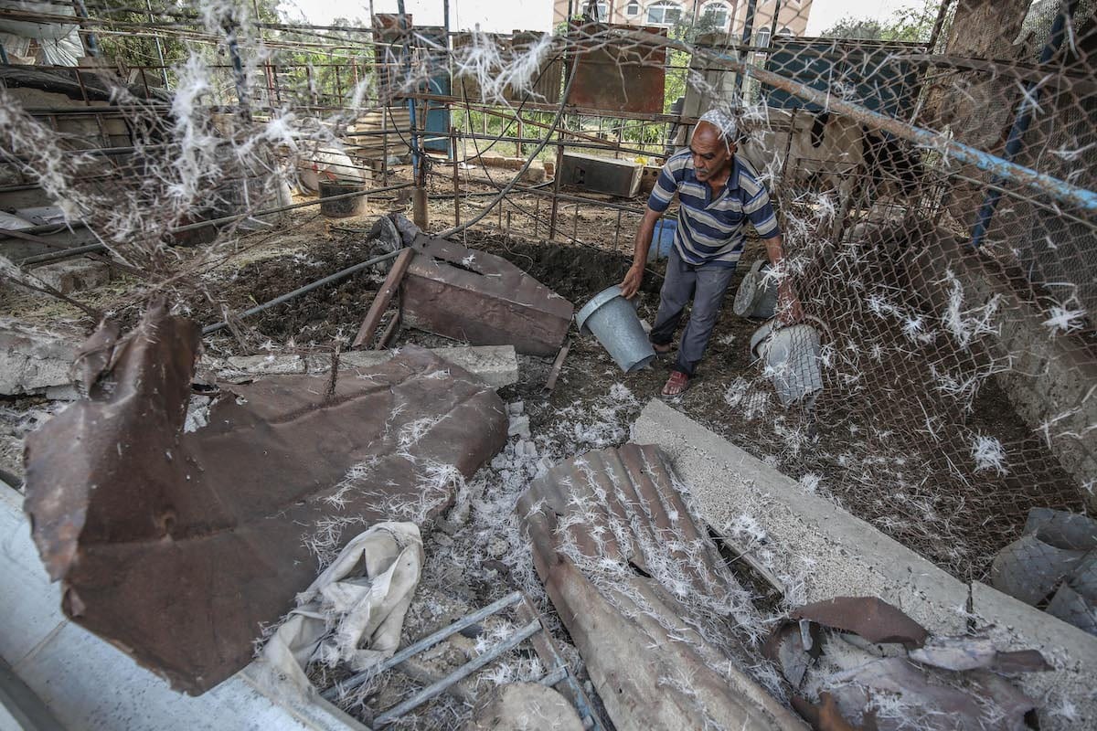 Israel strikes dairy farm in Gaza Middle East Monitor