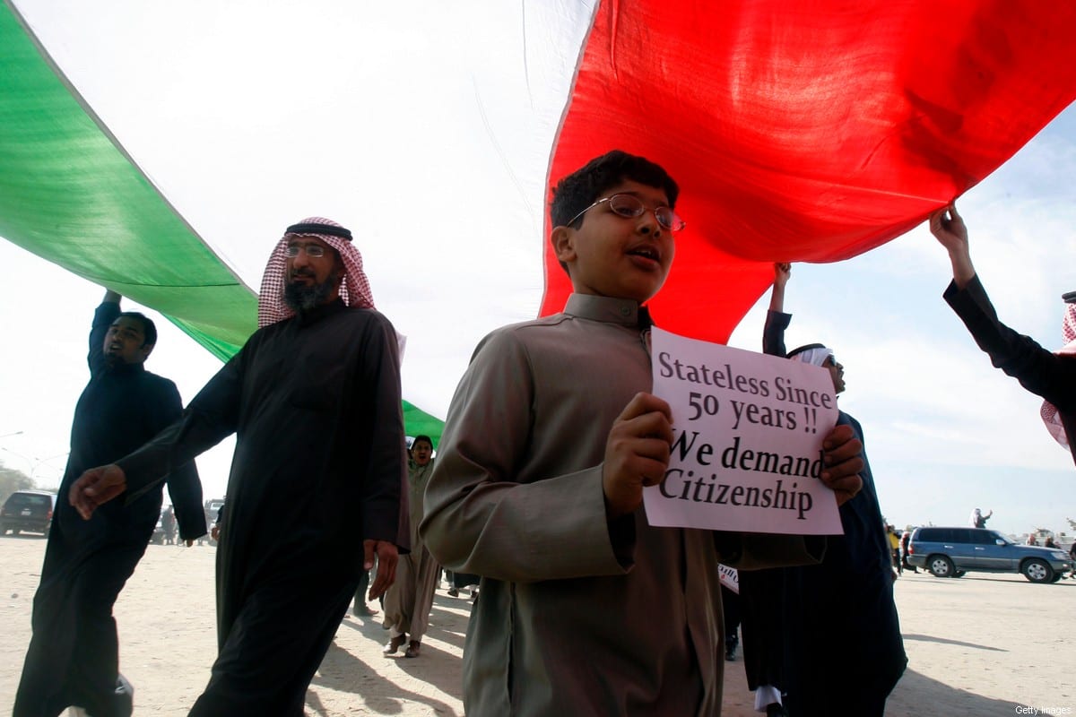 Stateless Arabs, known as bidoon, hold a – Middle East Monitor