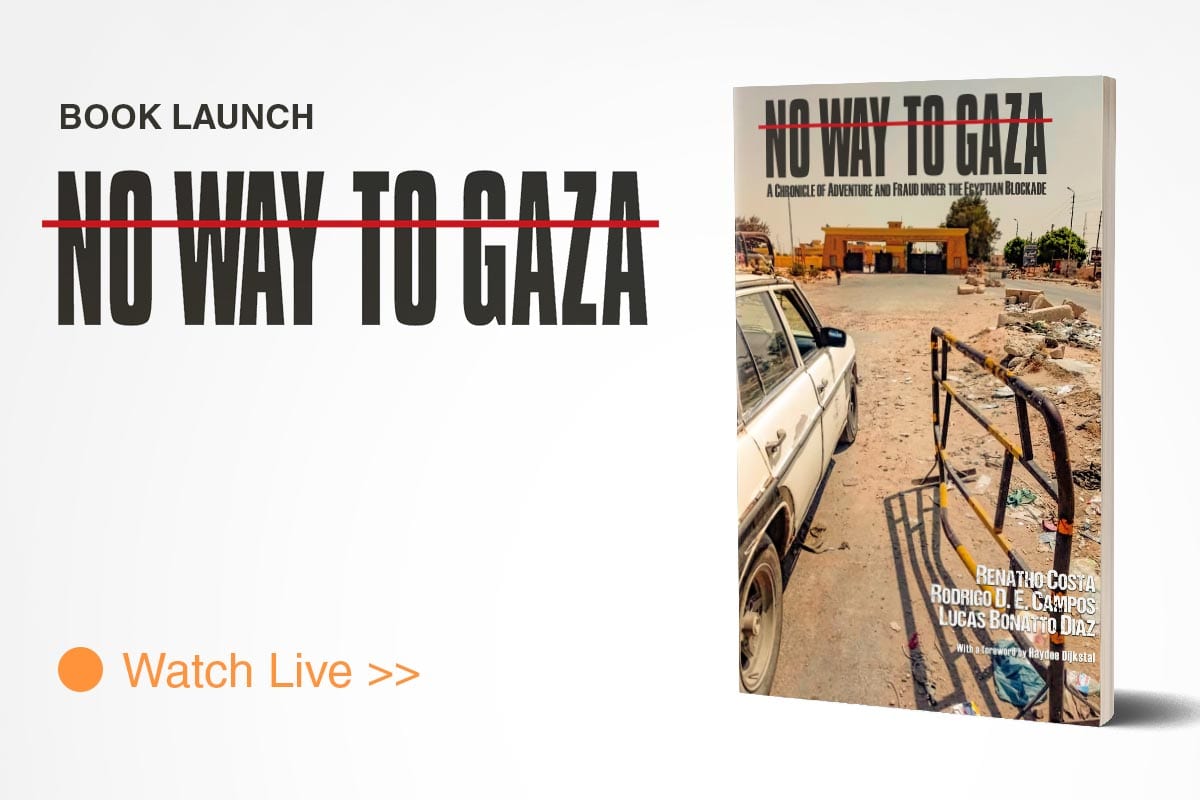 No Way to Gaza: Book Launch