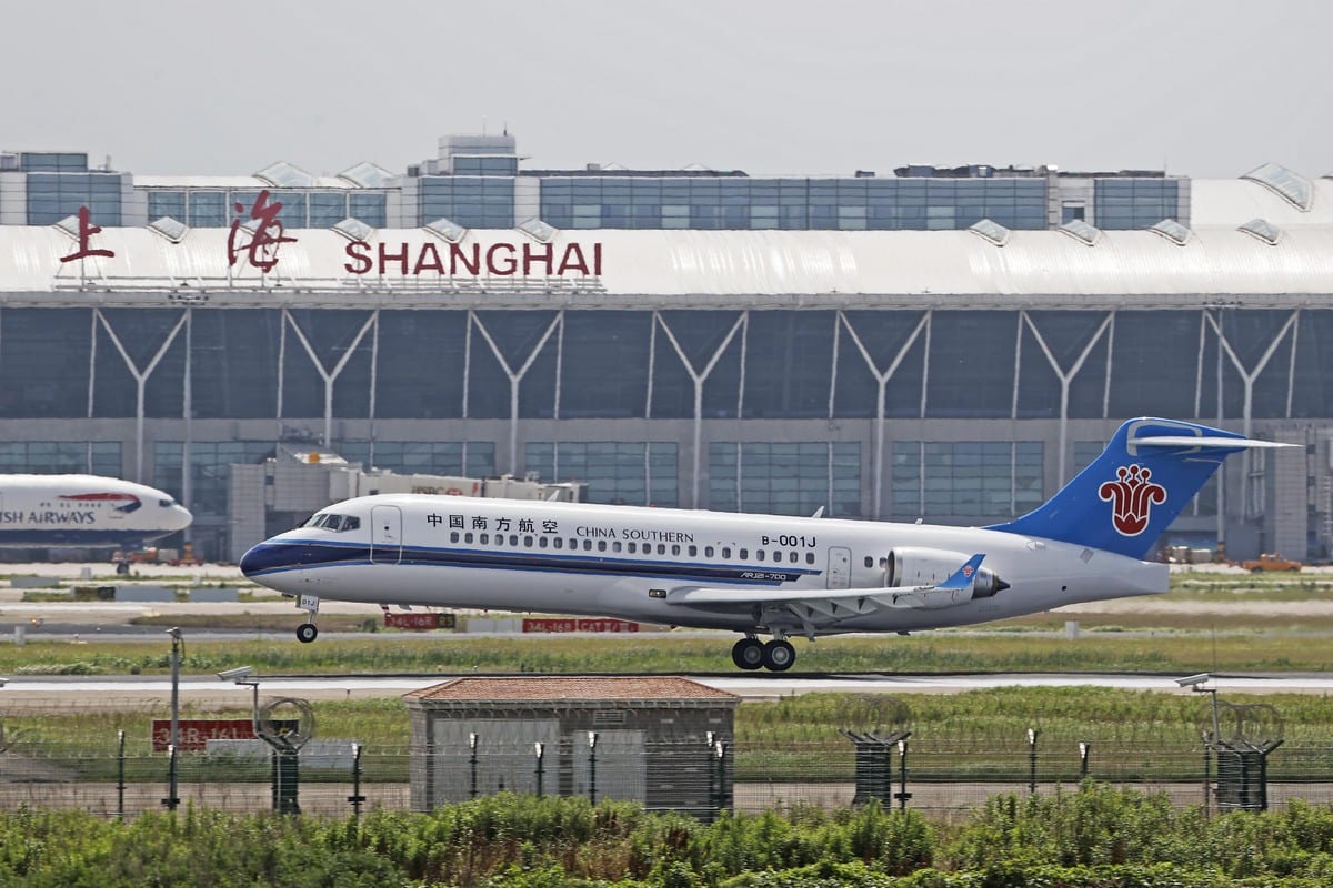 Domestic air plane in Shanghai, China on 28th June, 2020 [TPG/Getty Images]