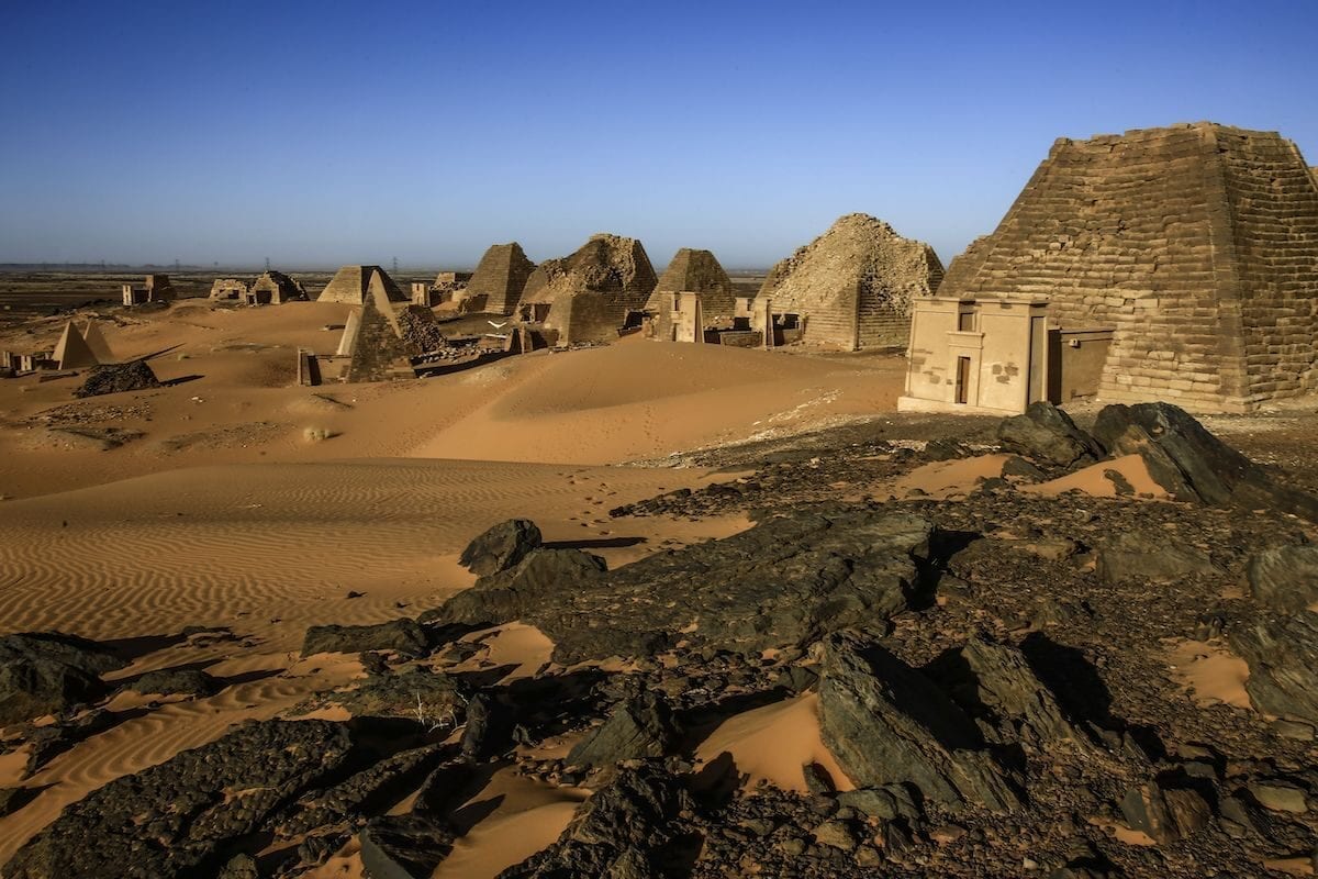 Discover The Meroe Pyramids Sudan Middle East Monitor