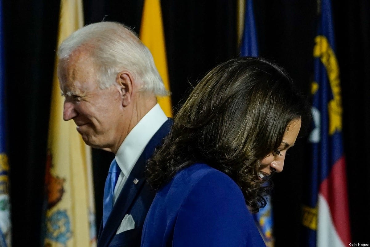 Joe Biden and Running Mate Kamala Harris Deliver Remarks In Delaware