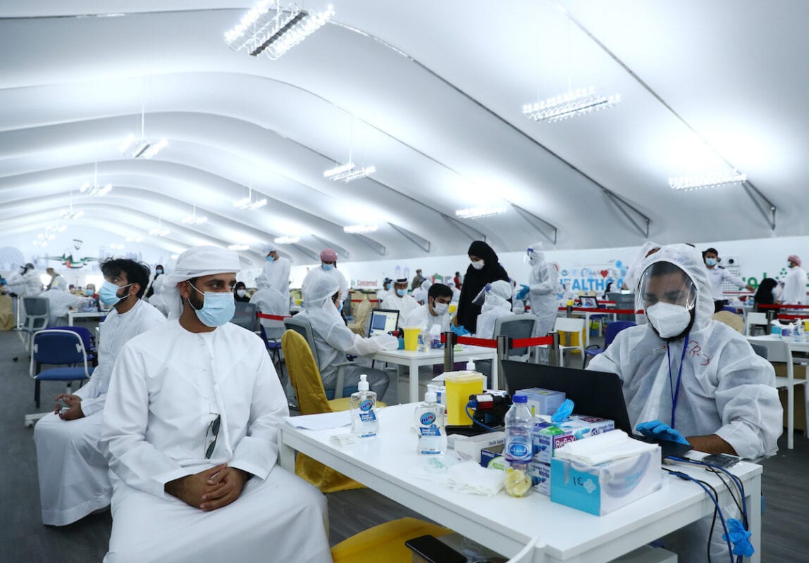 Covid19 Testing Centers Near DubaiAbu Dhabi Border Middle East Monitor