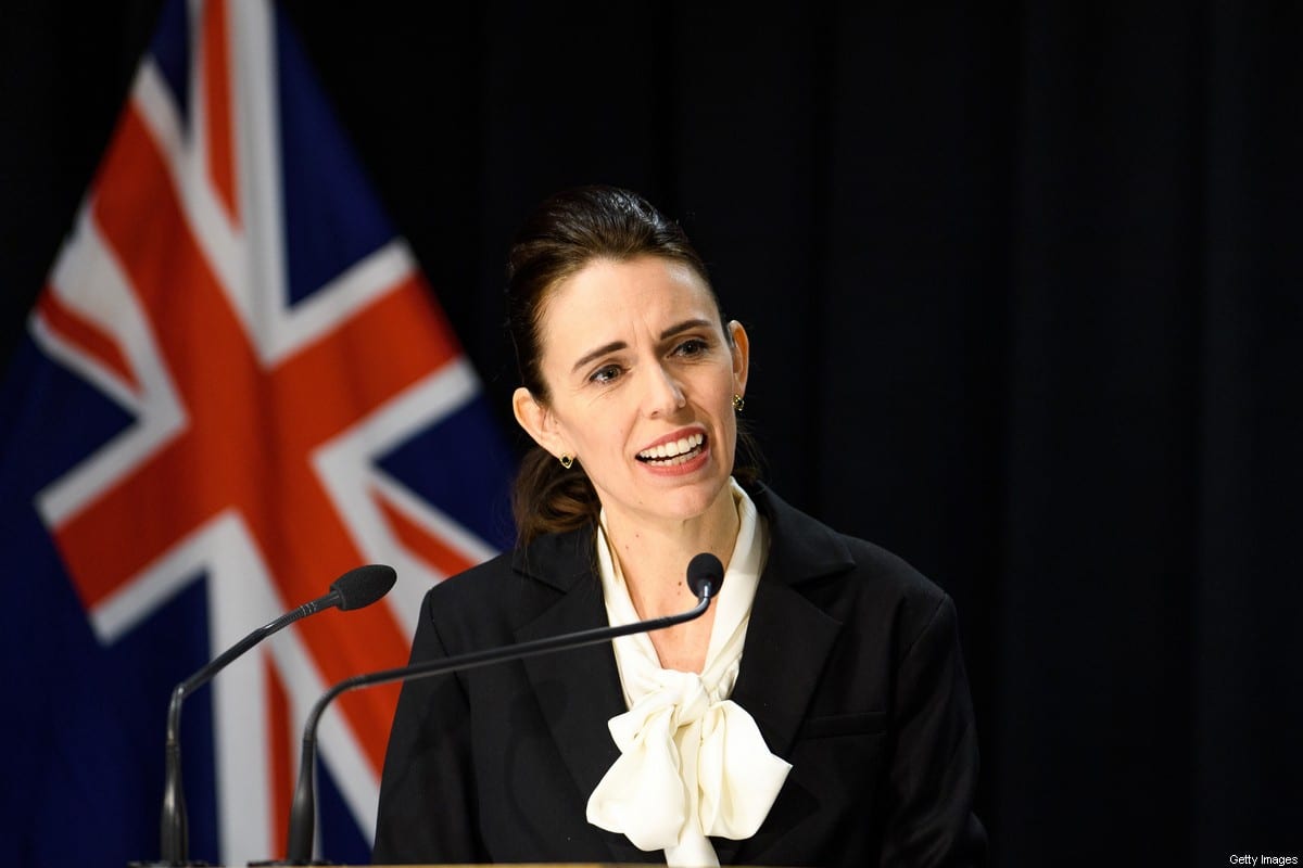 Prime Minister Jacinda Ardern on 13 August 2020 in Wellington, New Zealand. [Mark Tantrum/Getty Images]