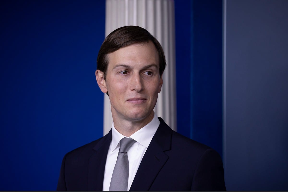 Senior Advisor to President Donald Trump and son-in-law Jared Kushner at the White House in Washington, DC on 13 August 2020 [Tasos Katopodis/Getty Images]