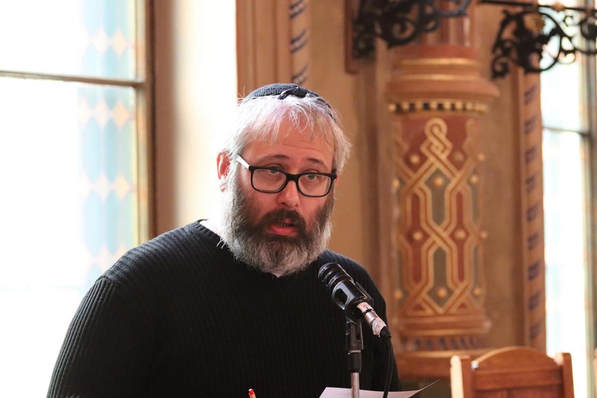 Rabbi Gabor Finali, 16 December 2017 [MAZSIHISZ-Magyarországi Zsidó Hitközségek Szövetsége/Facebook]