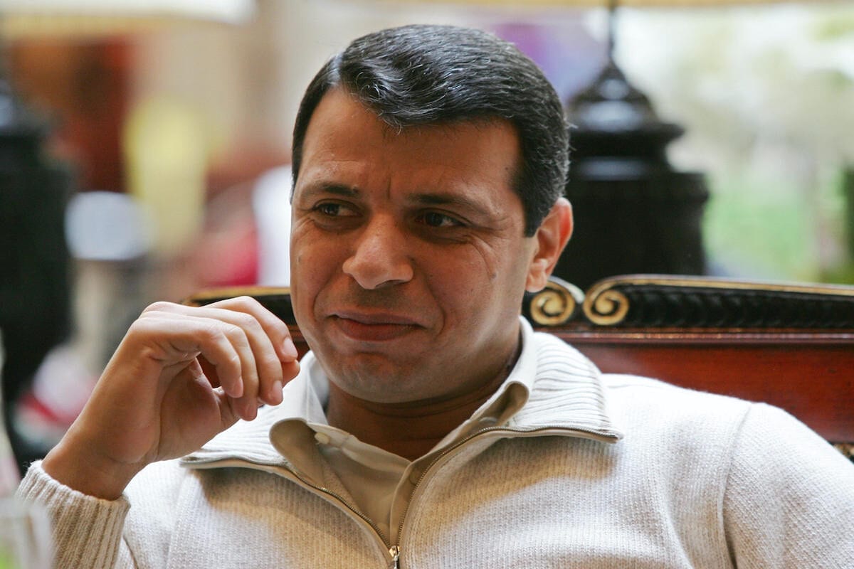 Former Palestinian security minister Mohammed Dahlan [THOMAS COEX/AFP via Getty Images]