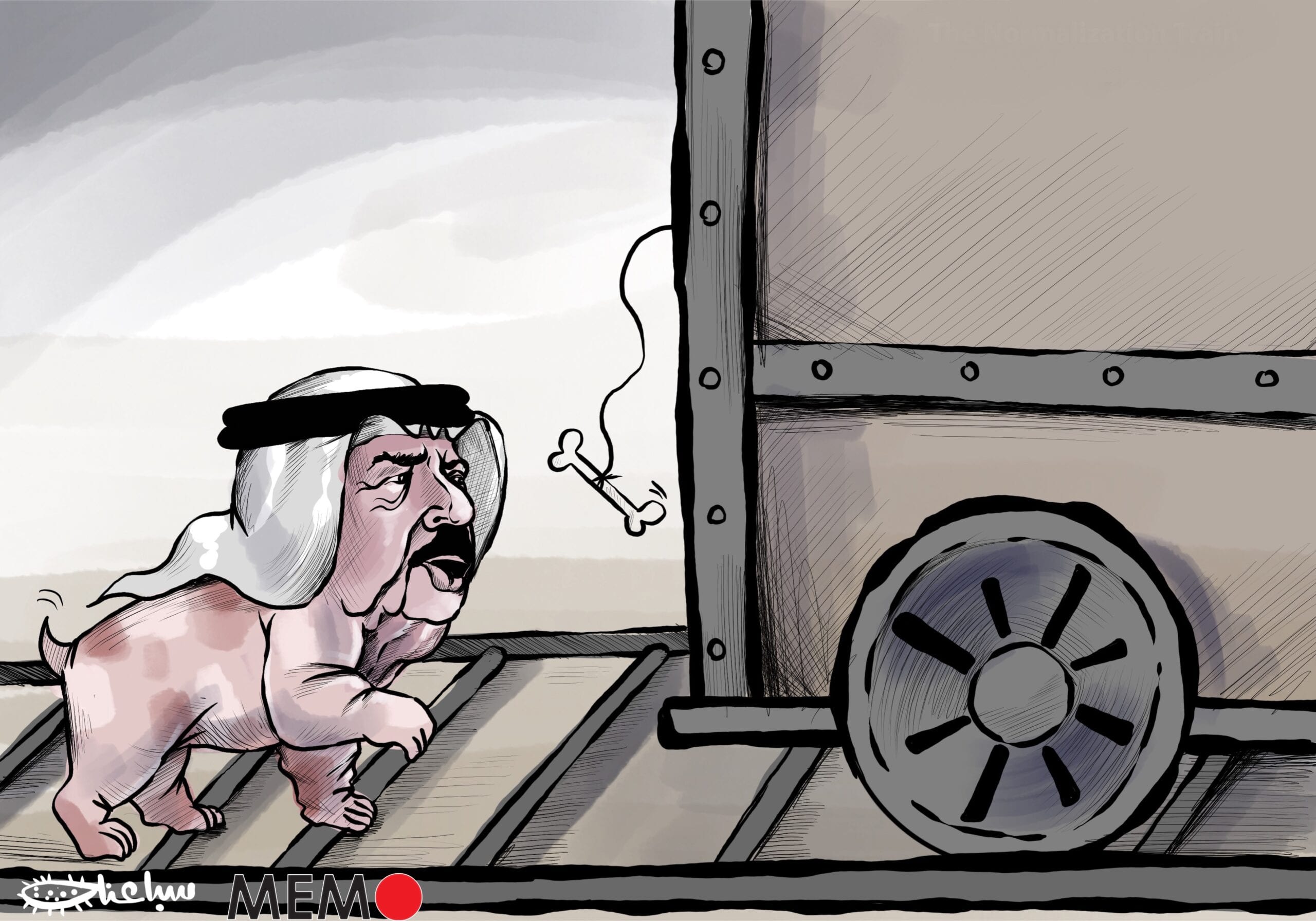 Israel, Bahrain fully normalise diplomatic relations - Cartoon [Sabaaneh/MiddleEastMonitor]