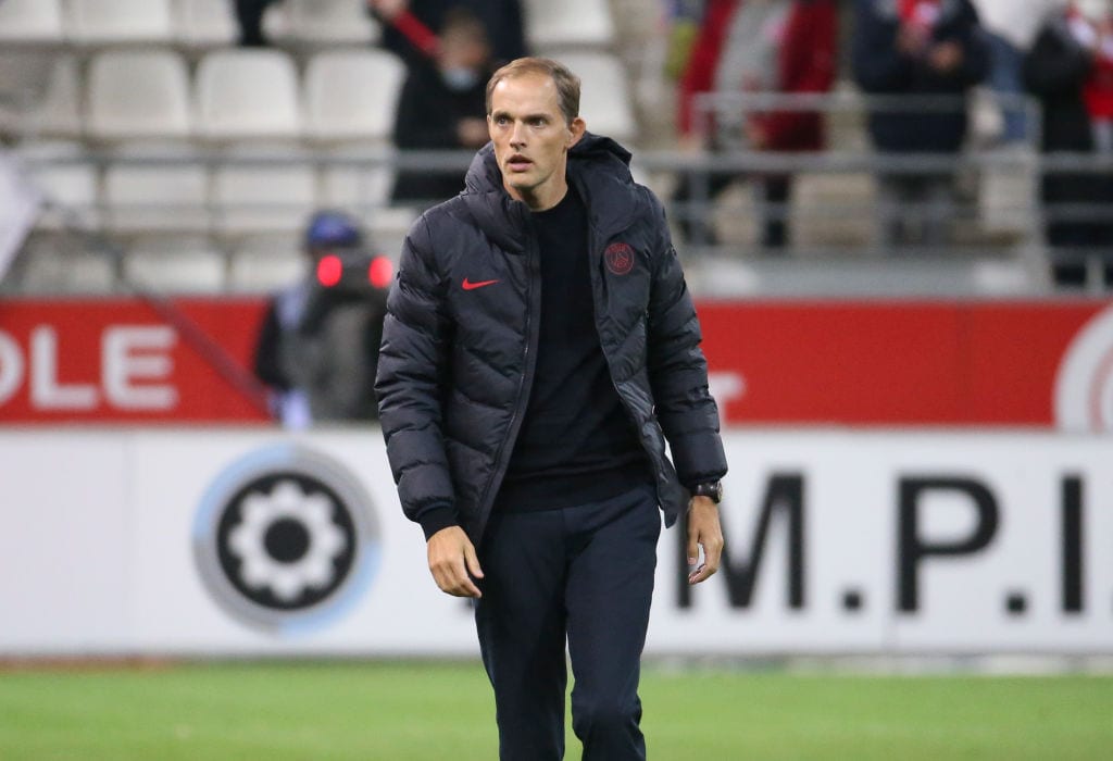 Coach of PSG Thomas Tuchel on September 27, 2020 in Reims, France [Jean Catuffe/Getty Images]