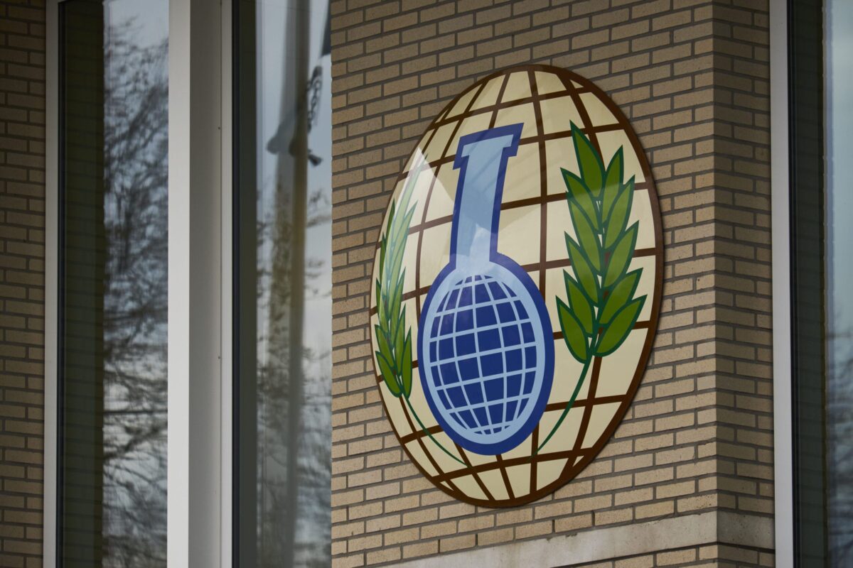 Organisation for the Prohibition of Chemical Weapons headquarter in The Hague [Pierre Crom/Getty Images]