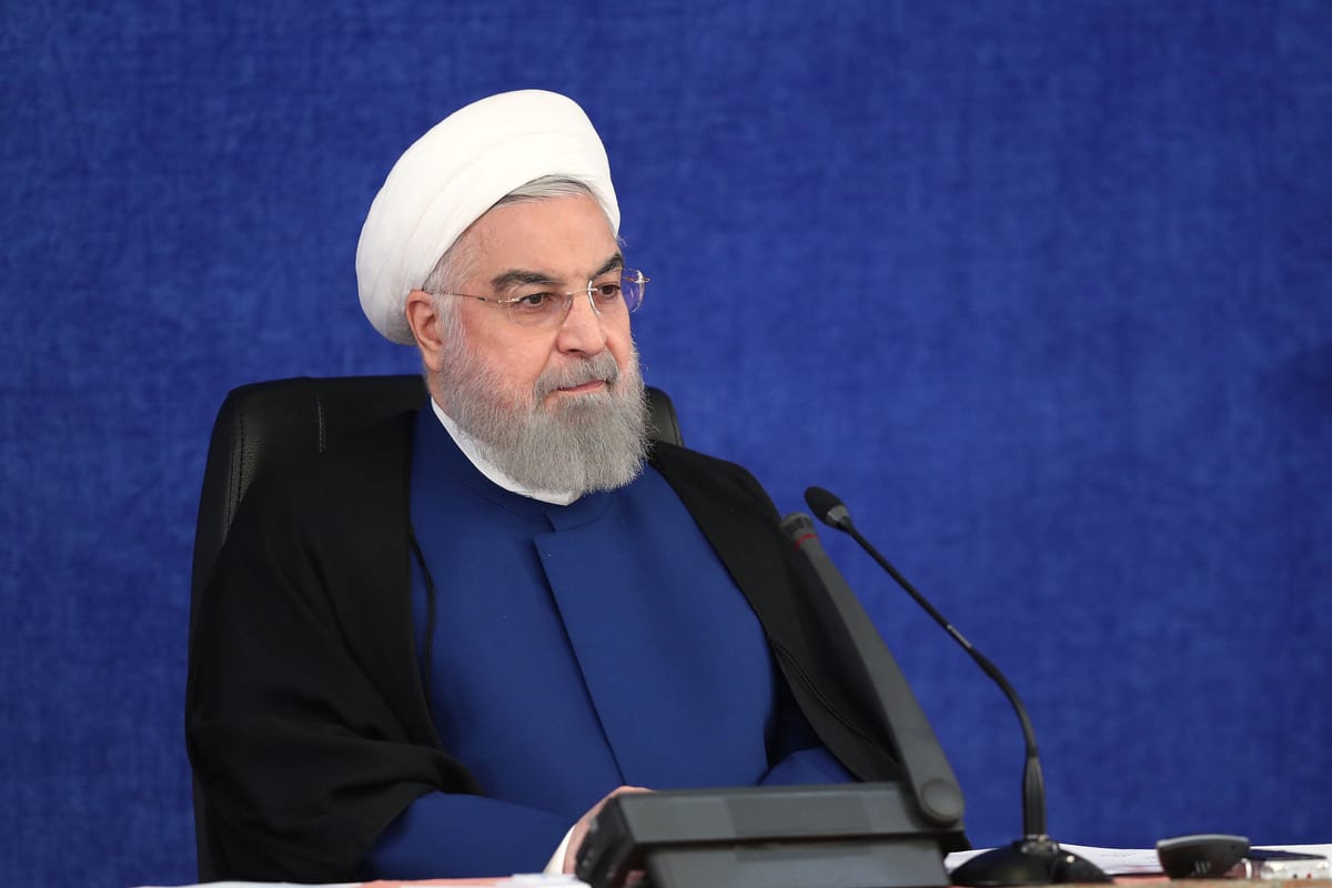 President of Iran, Hassan Rouhani in Tehran, Iran on 5 November 2020. [Presidency of Iran - Anadolu Agency]