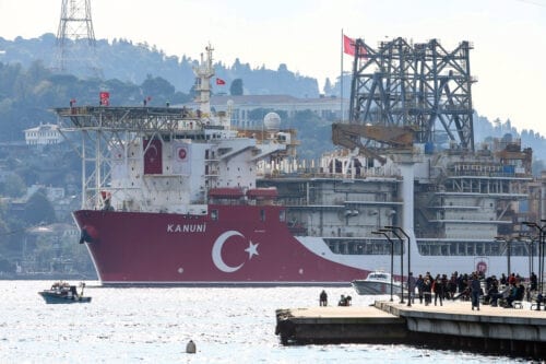 Turkey’s third drillship Kanuni sets sail for Black Sea Middle East