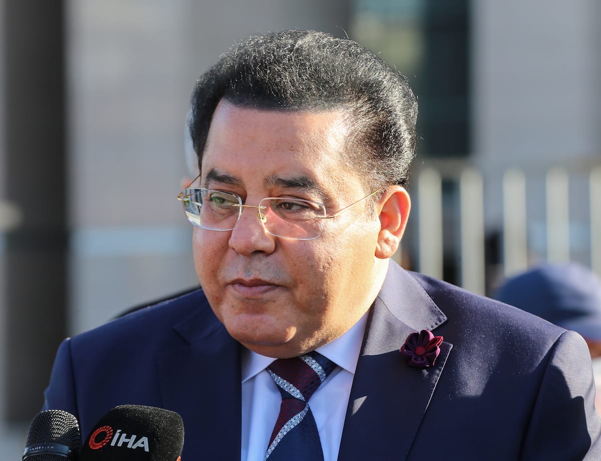 Prominent Egyptian opposition figure based in Istanbul Ayman Nour on 24 November 2020 [Esra Bilgin/Anadolu Agency]