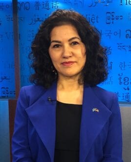 Executive Director of Campaign for Uyghurs, Rushan Abbas