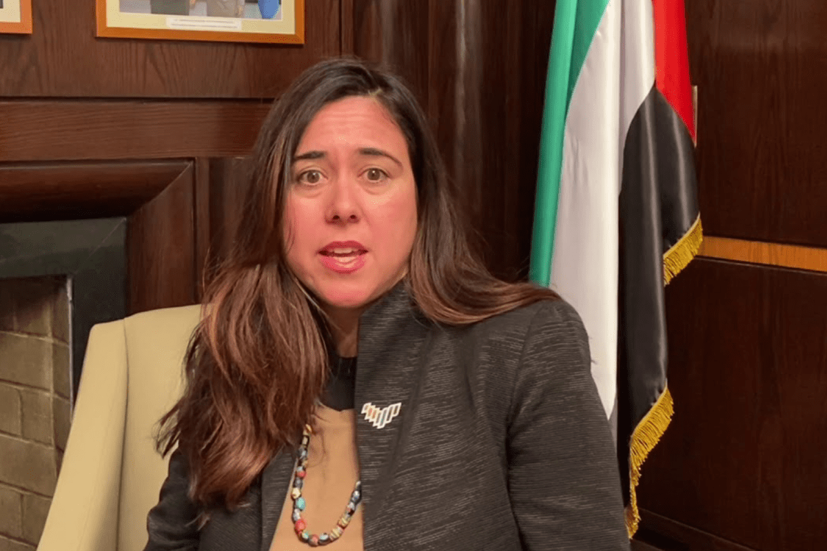 UAE's permanent representative to the United Nations in New York, Lana Zaki Nusseibeh [Youtube]