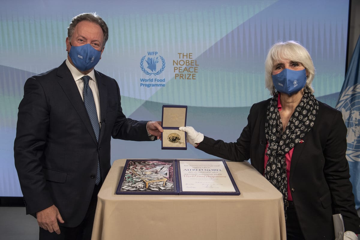 Nobel Peace Prize Ceremony At WFP Headquarters Middle East Monitor nobel-peace-prize-ceremony-at-wfp-headquarters-middle-east-monitor