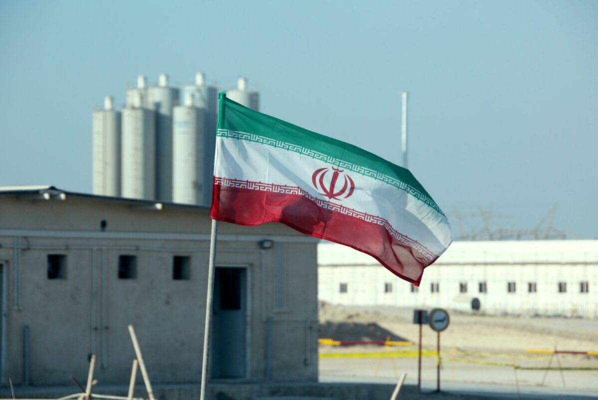 Iranian flag [ATTA KENARE/AFP via Getty Images]