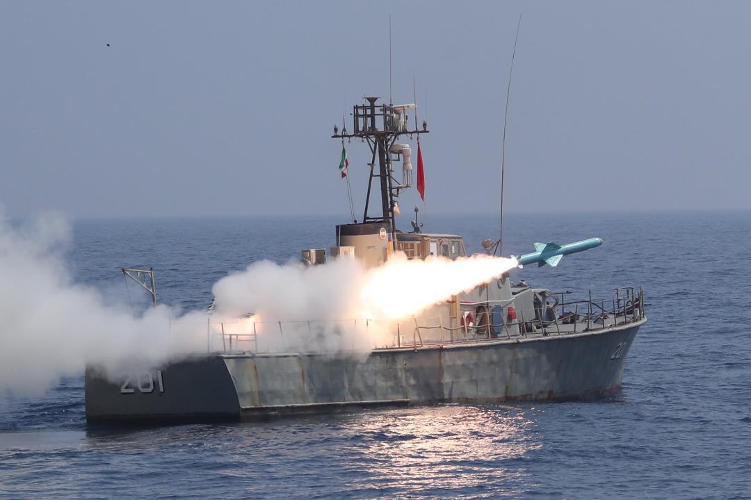 Republic of Iran Navy naval drill "Force-99" at Sea of Oman on January 14, 2021 [IRANIAN ARMY/Anadolu Agency]